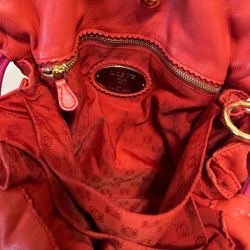 LOEWE LEATHER FLAMENCO CROSSBODY BAG - Picture 15 of 17